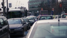 Imagini din traficul din Timișoara