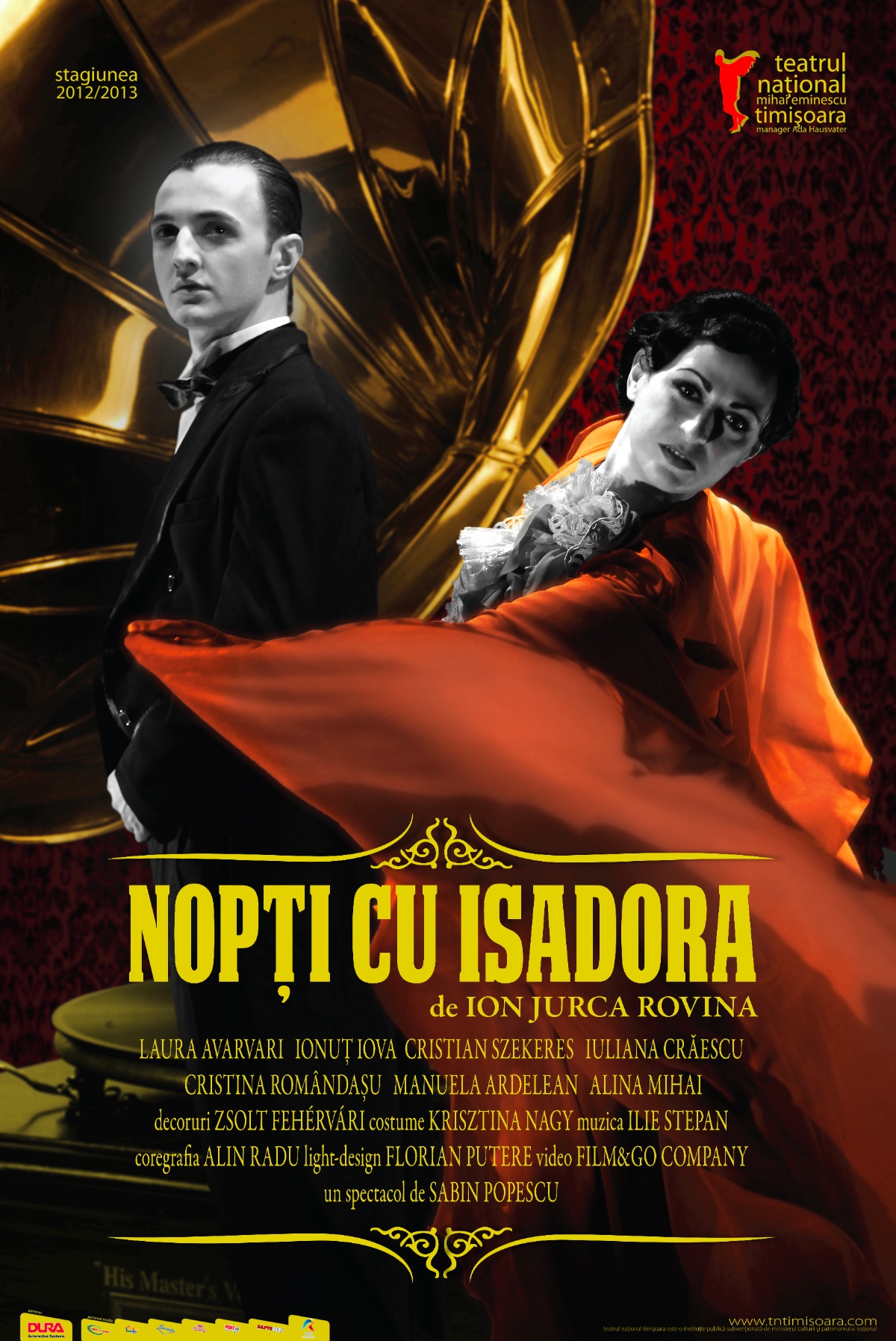 poster Nopti cu Isadora