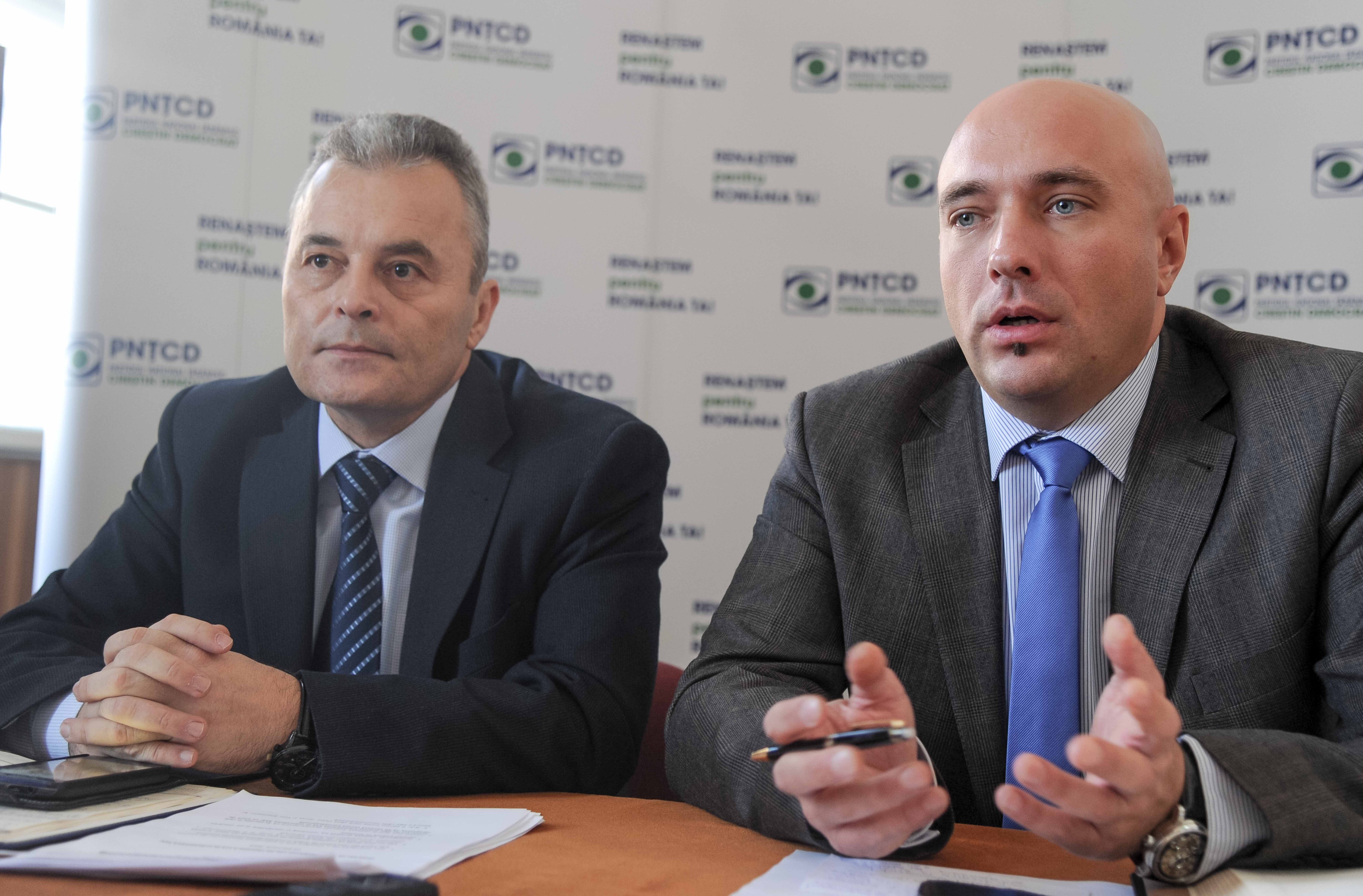 Ciprian Mihok presedinte PNTCD Timisoara, Valentin Moldovan presedinte PNTCD Timis (6)