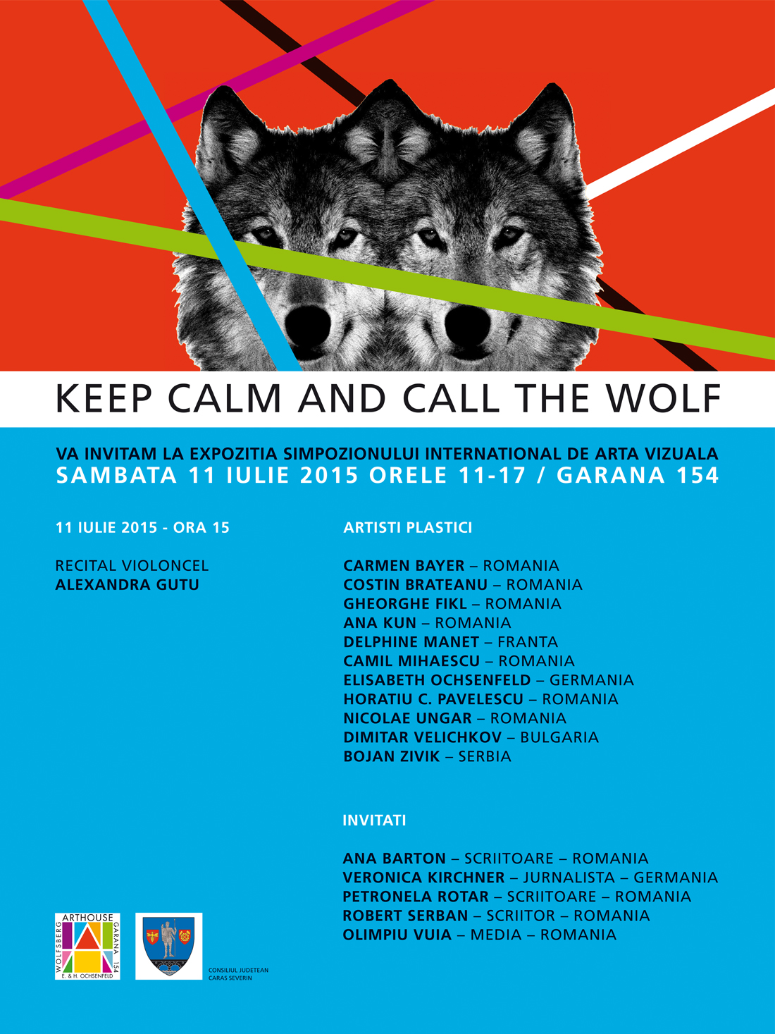 ARTHOUSE Wolfsberg Garana expo 2015 - KEEP CALM AND CALL    THE WOLF
