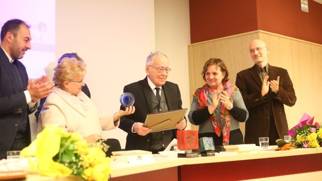 Mihai Șora, la premiile Societății Timișoara