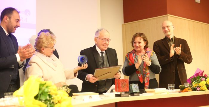 Mihai Șora, la premiile Societății Timișoara