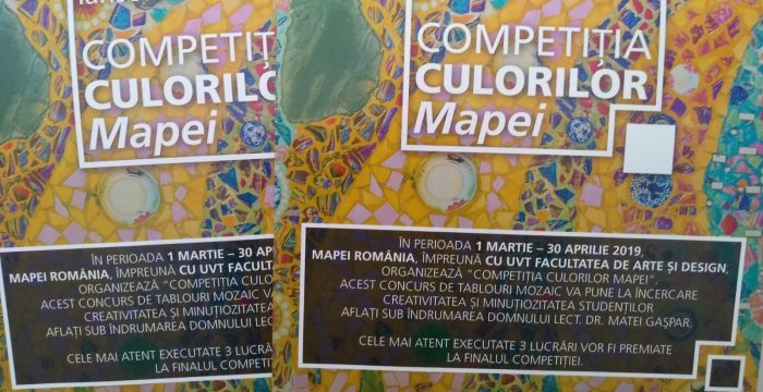 Competiția culorilor Mapei, la Timișoara
