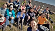 Voluntarii au plantat 200 de puieți în satul Dobrești