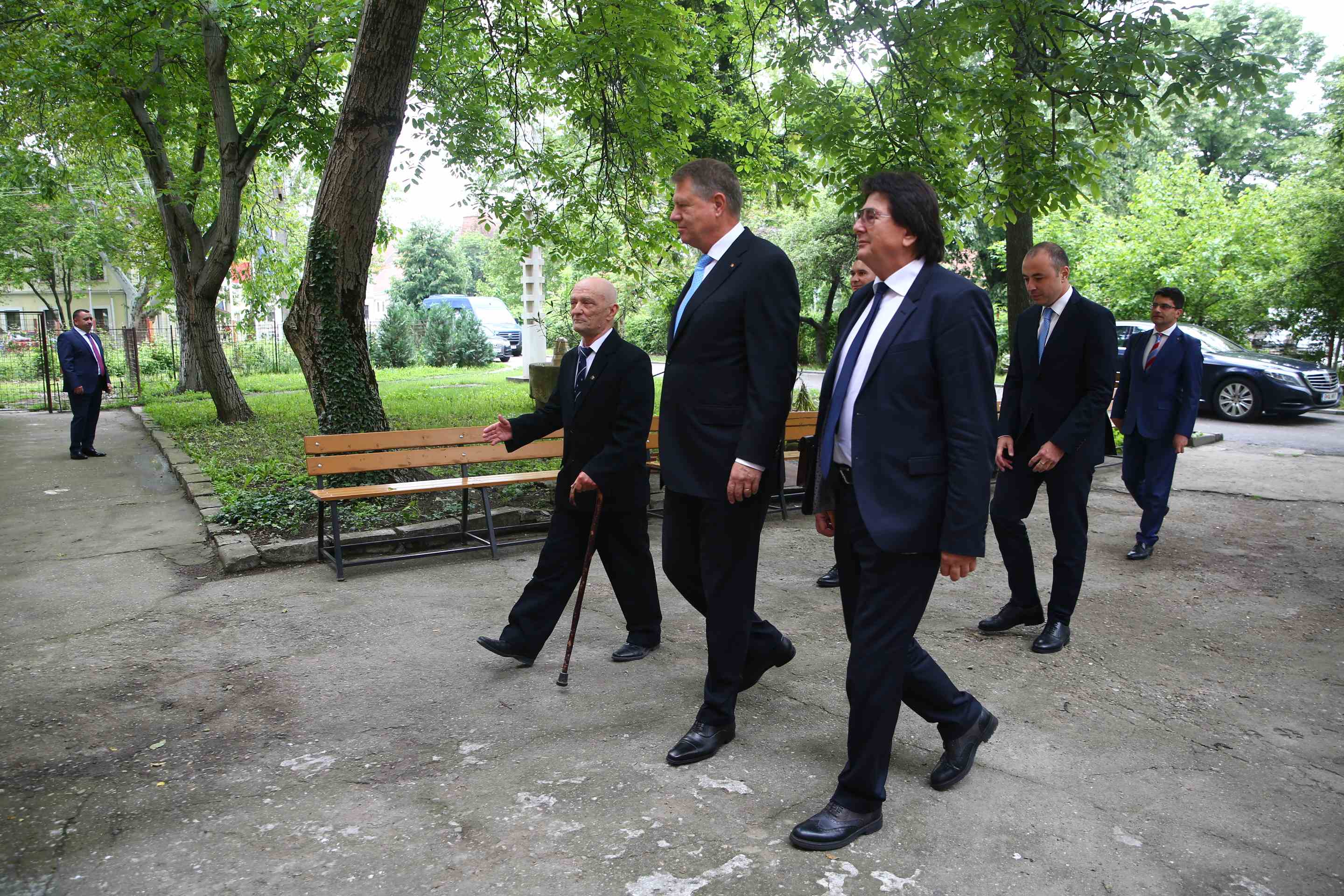 Klaus Iohannis, vizită la Memorialul Revoluției