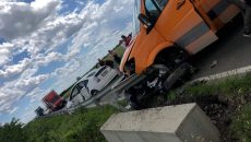 Accident rutier între Săcălaz și Sânmihaiu Român