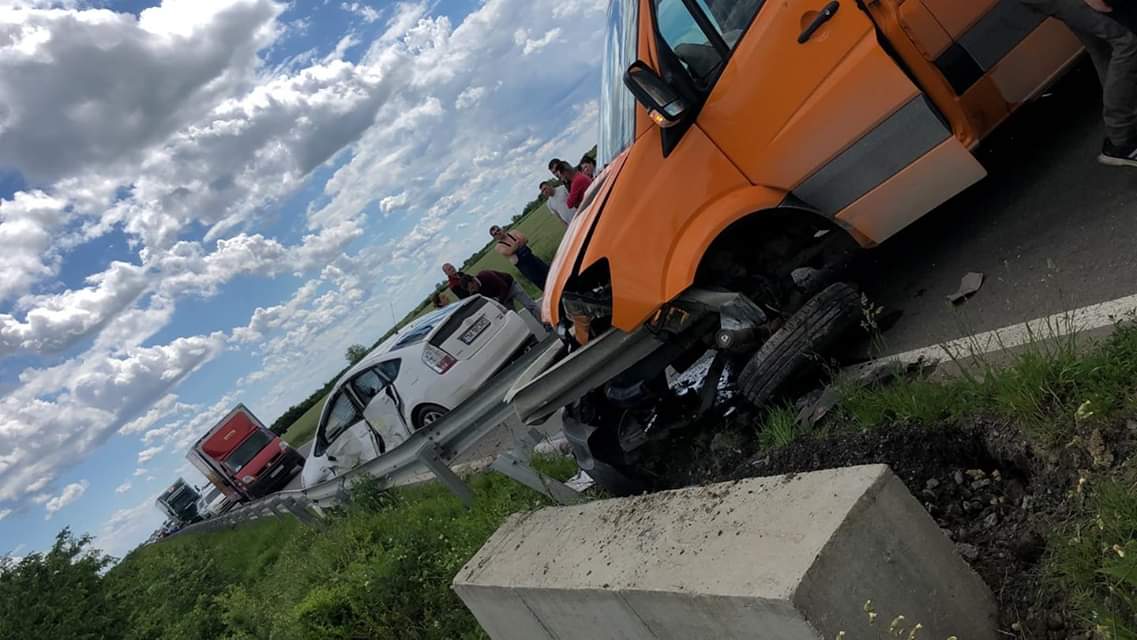 Accident rutier între Săcălaz și Sânmihaiu Român