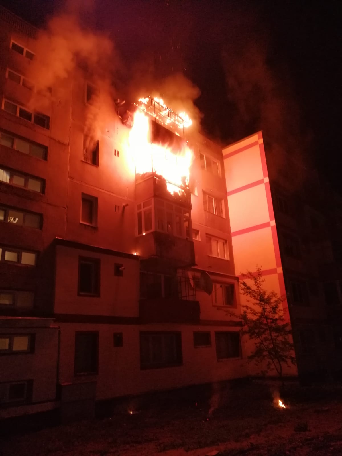 Incendiu într-un apartament din Reșița