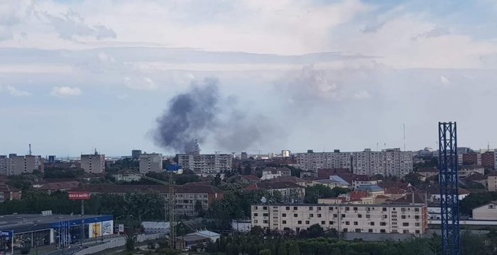 Incendiu în Timișoara